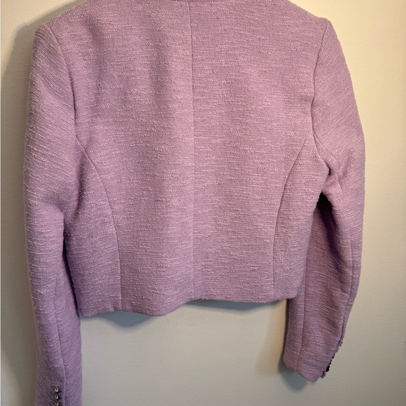 House of Harlow 1960 NWT Lilac Cropped Blazer, size Small - Picture 5 of 11